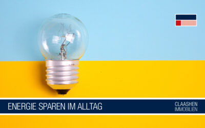 ENERGIE SPAREN IM ALLTAG